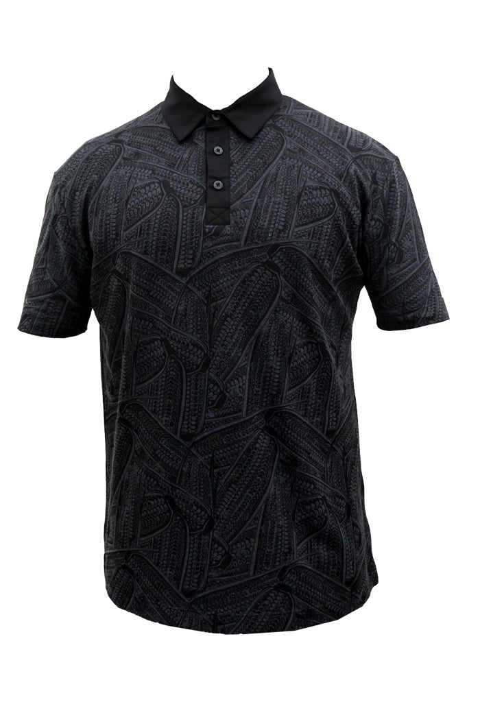 Camisa Polo Kutz  Mazorca Negro